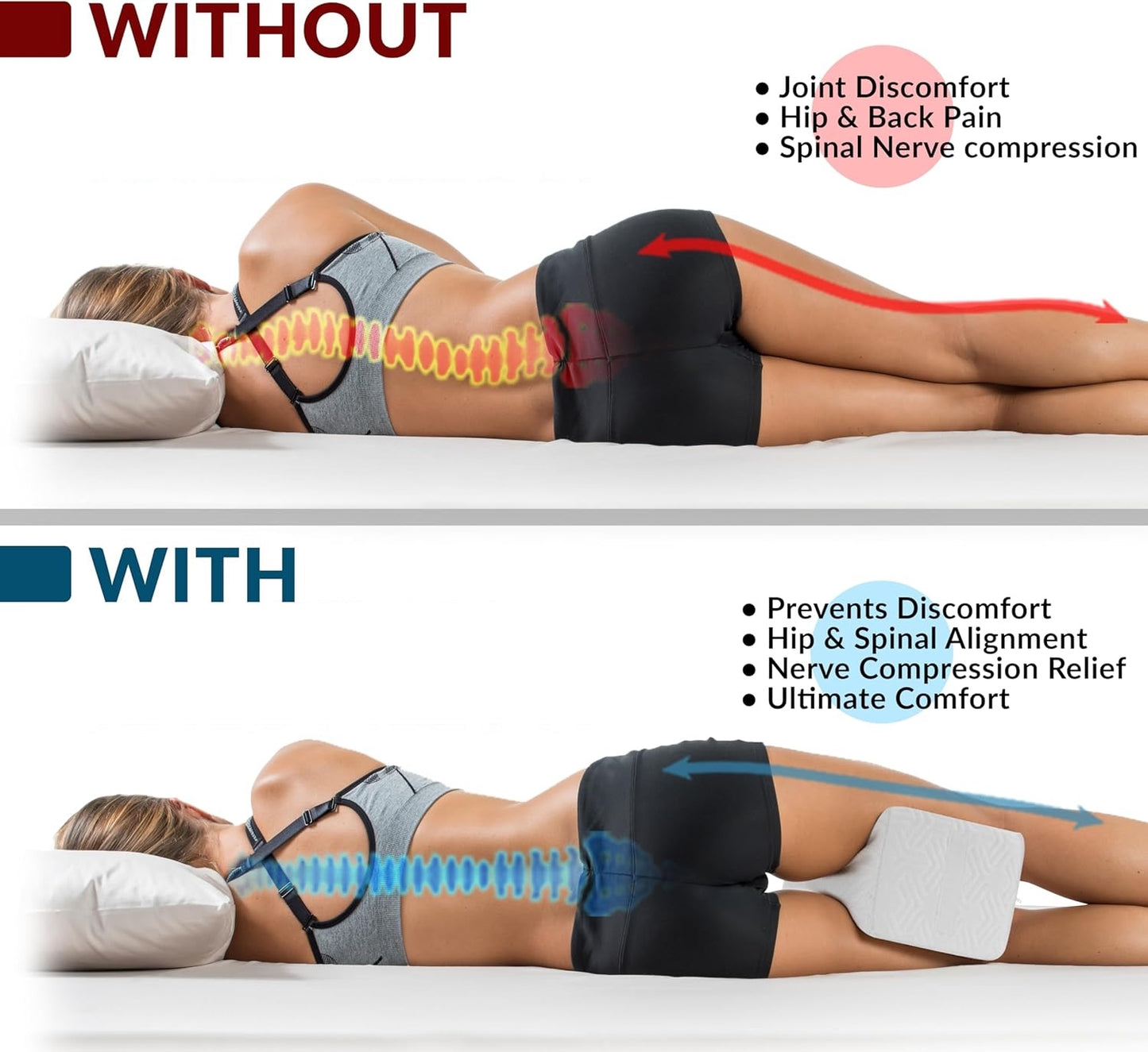 Lunadorm | Medical Knee Pillow